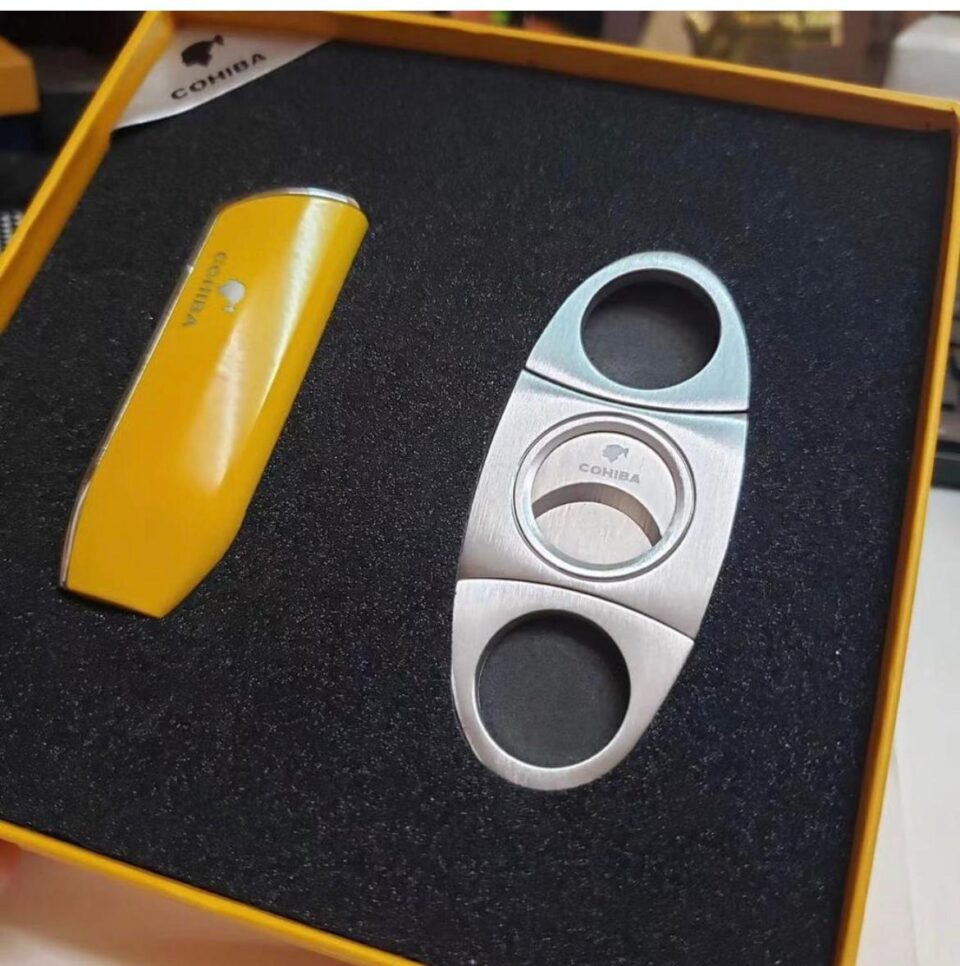 Cohiba Tripple Torch Lighter & Cigar Cutter