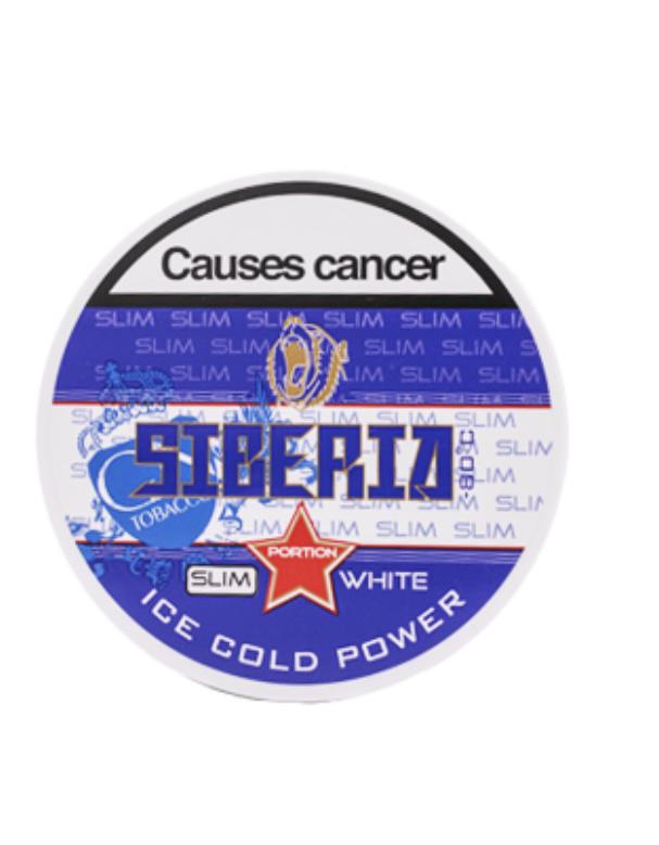 Siberia Blue - slime white